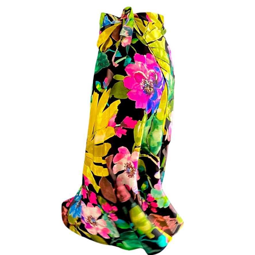 Tango skirt, wrap skirt, dance skirt - a unique piece in sizes XS / S / M