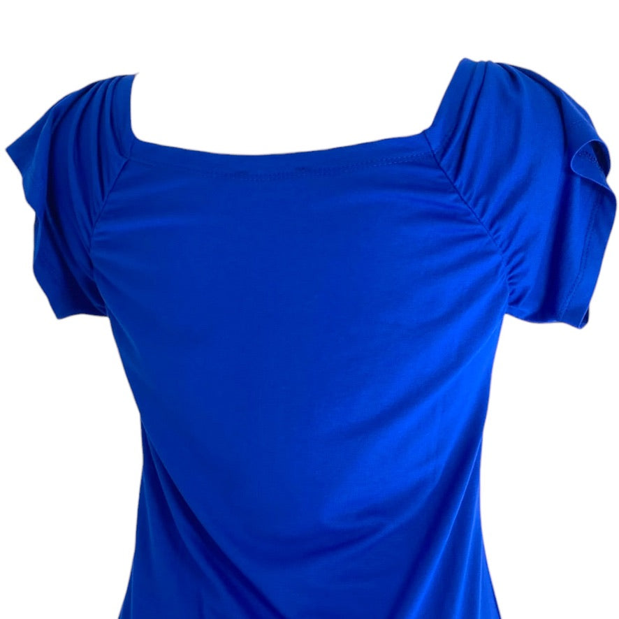 Tanzshirt Tangoshirt  - in Farbe AZUR - LIMITIERTE STÜCKZAHL - jetzt auch in Gr. XL