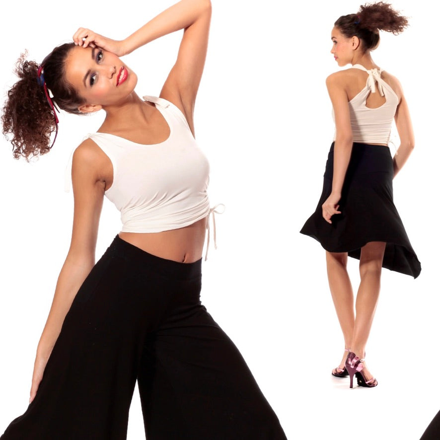 Tango top dance top - a unique piece in size M