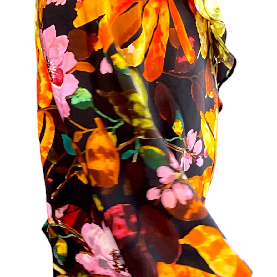 Tango skirt, wrap skirt, dance skirt - a unique piece in sizes XS / S / M