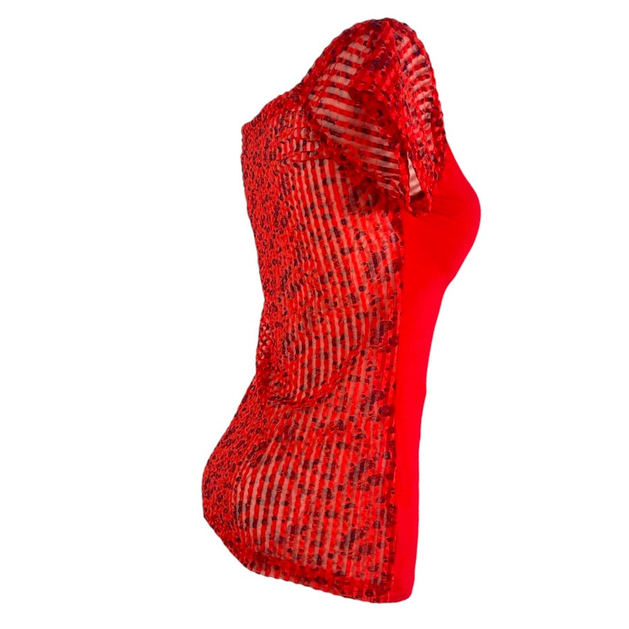 Tanzshirt Tangoshirt  - ein Unikat in Gr. M