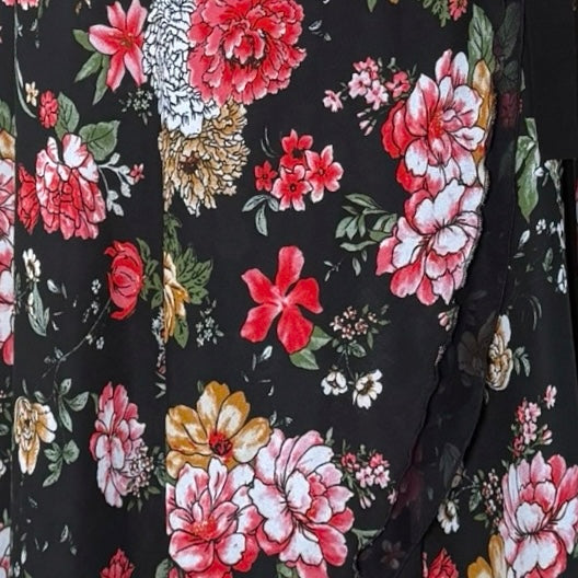 Tango skirt, wrap skirt, dance skirt - a unique piece in sizes L / XL / XXL