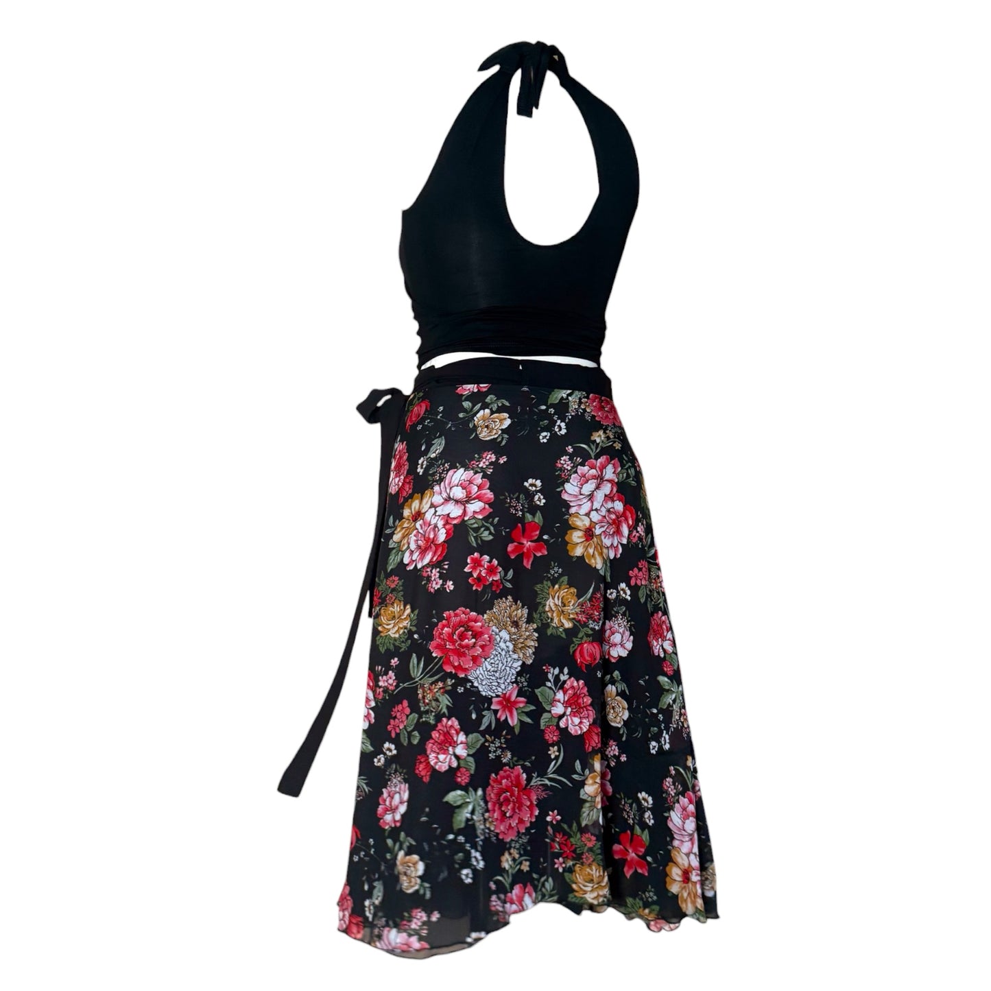 Tango skirt, wrap skirt, dance skirt - a unique piece in sizes L / XL / XXL