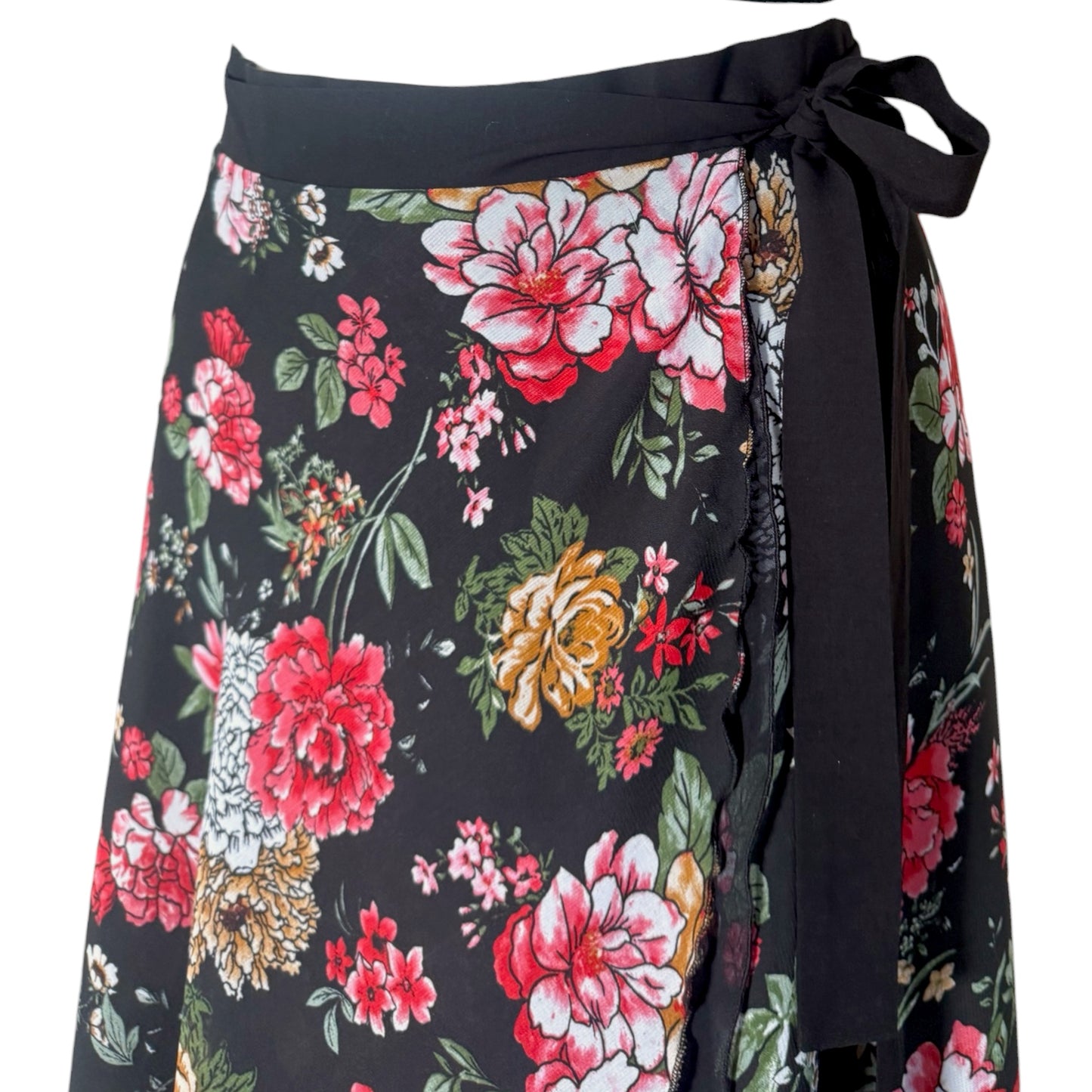 Tango skirt, wrap skirt, dance skirt - a unique piece in sizes L / XL / XXL