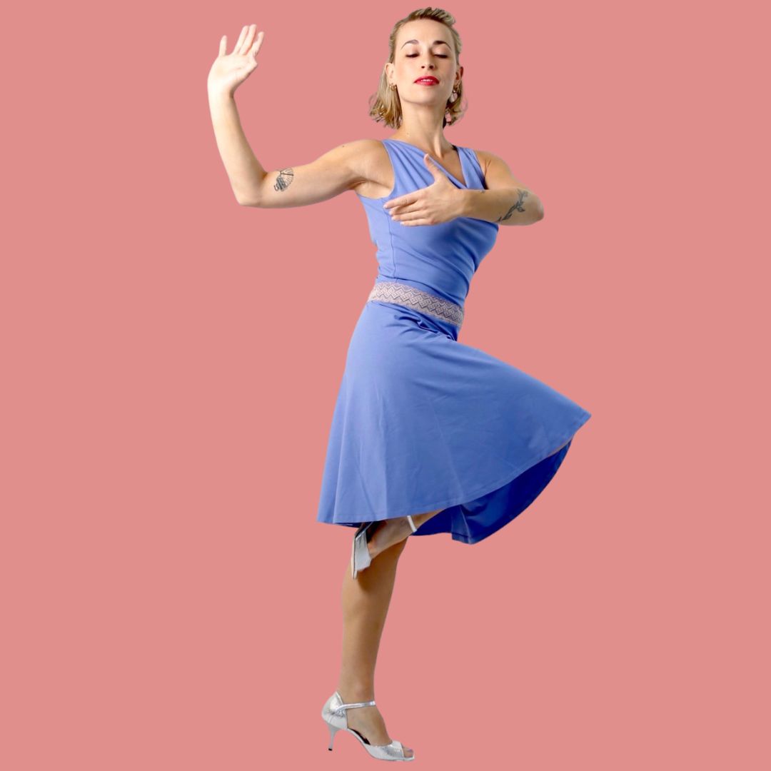 Tango dress, dance dress, Vienna
