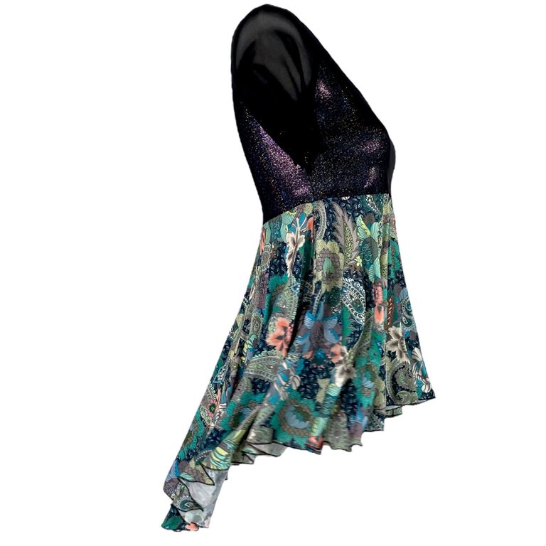 Tanzshirt Tangoshirt - ein Unikat Gr. M