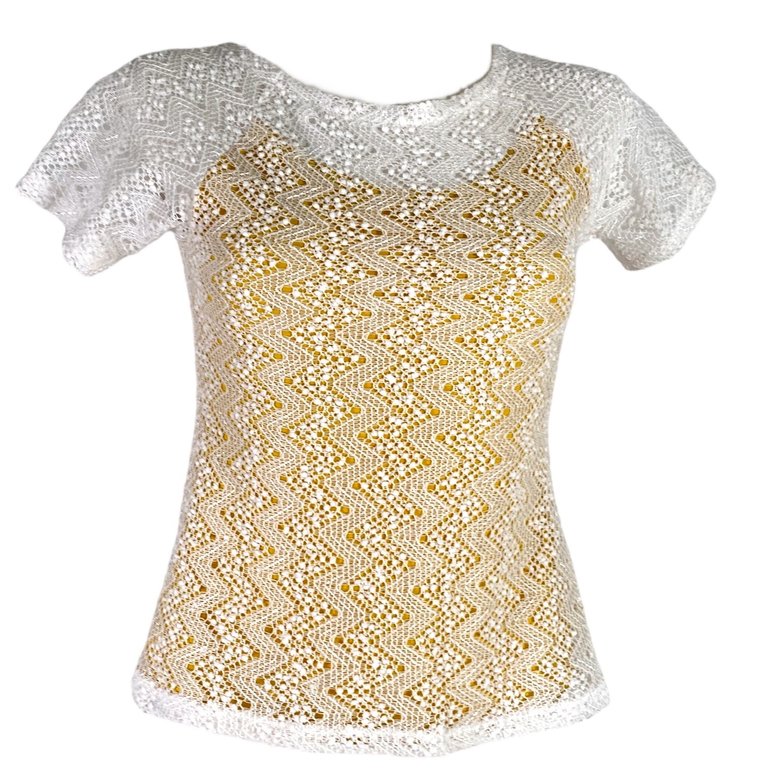 Tanzshirt Tangoshirt  - ein Unikat in Größe XS