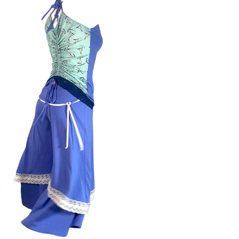 Tanztop Tangotop -  ein Unikat in Gr. S