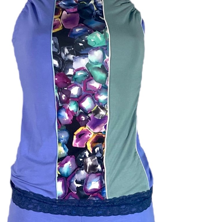 Tanztop Tangotop -  ein Unikat in Gr. S