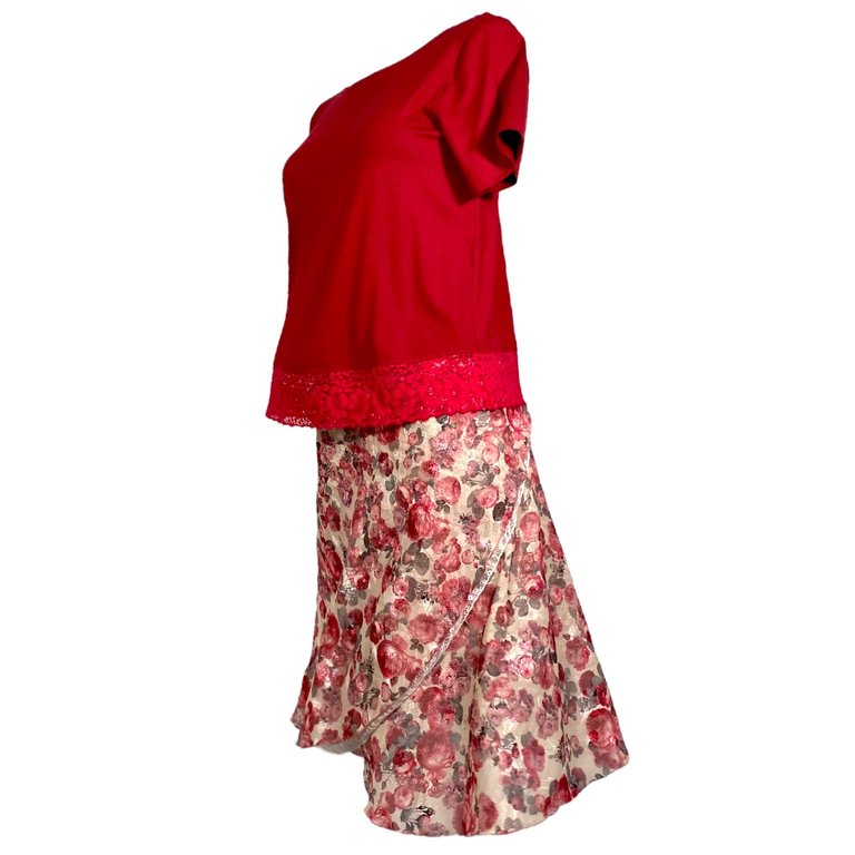 Tangoshirt Tanzshir - ein Unikat in Gr. XS / S